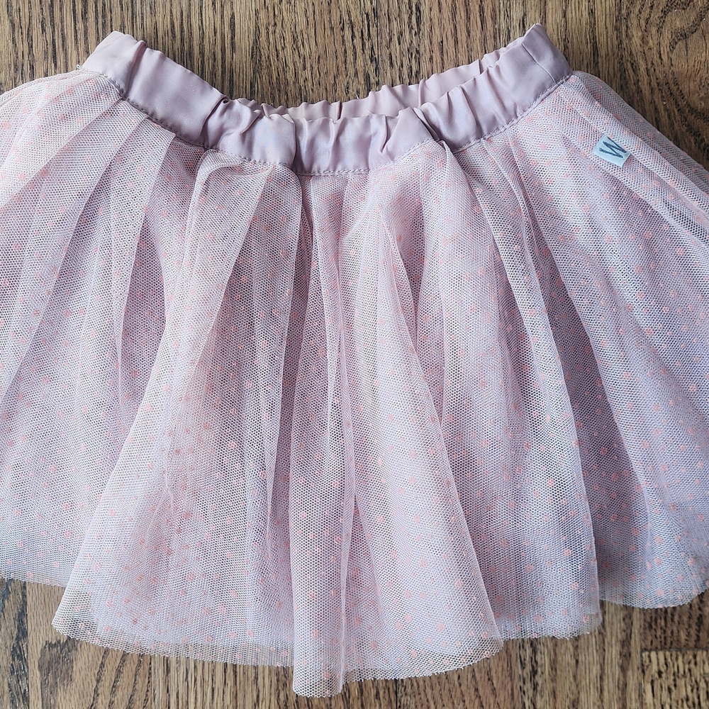 Pink Tulle Skirt WHEAT SIZE
